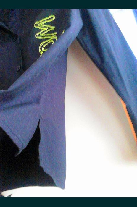 Нова БГ черна външна риза  Размер М. Малко стреч материя