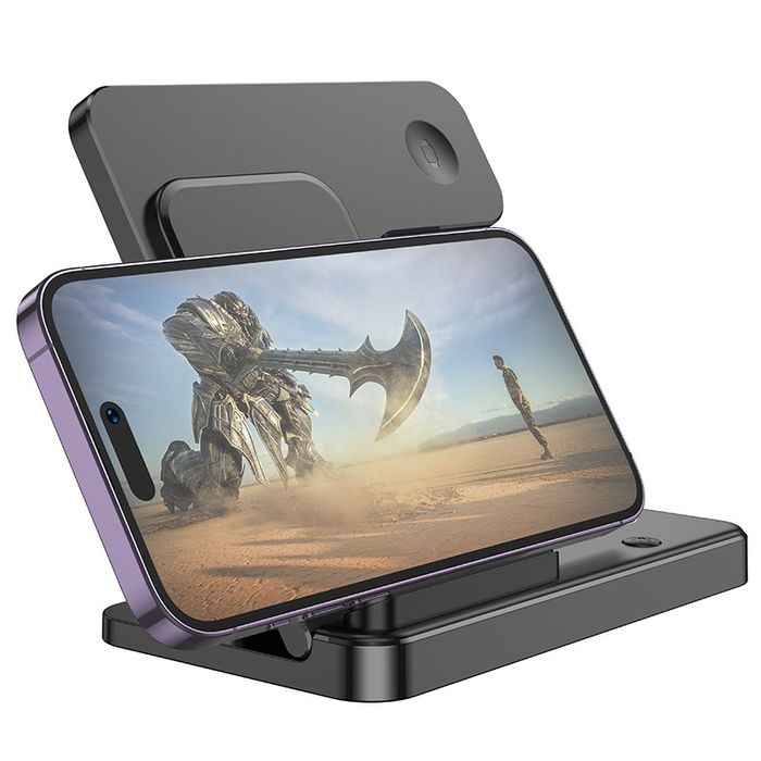 Borofone BQ26 3в1 Wireless Док-станция 15W для iPhone 16 iWatch AirPod