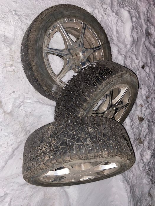 Продам комплект титанок р 17