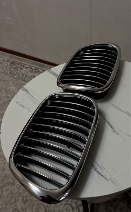 Хром ноздри, решетки на БМВ е39, BMW e39