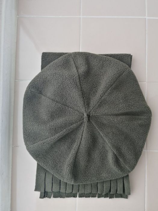 Шапка и шал - зимни ( стил художник )