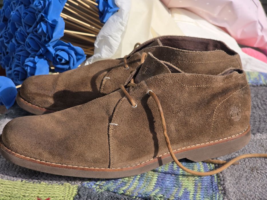 Timberland мъжки обувки естествен велур N46
