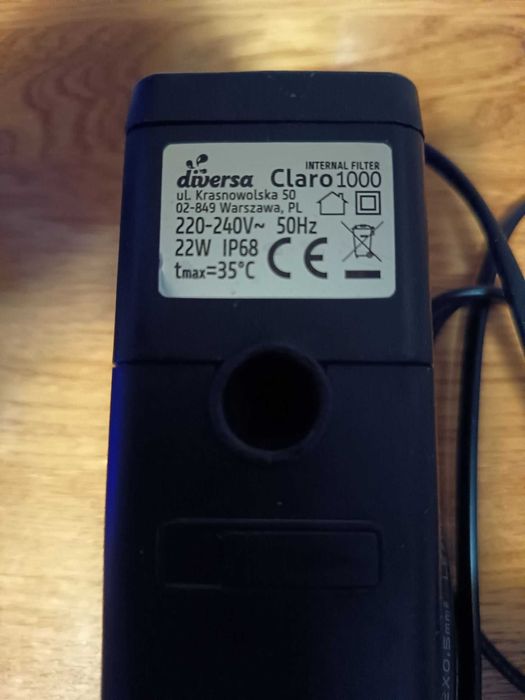Filtru intern acvariu Diversa Claro 1000