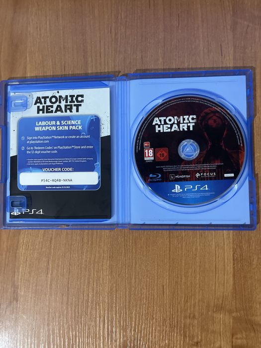 Игра для ps4 Атомик харт