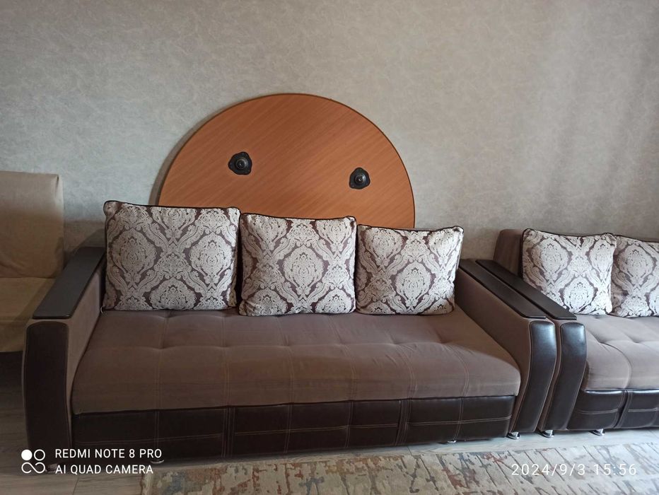 Продается 2 дивана, 3 на 2