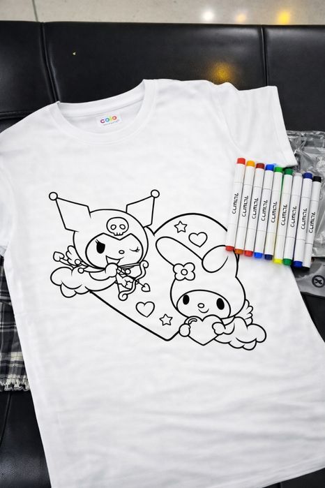 Футболка раскраска