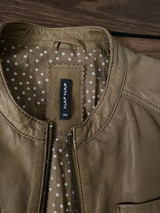 Geaca din piele NAF NAF