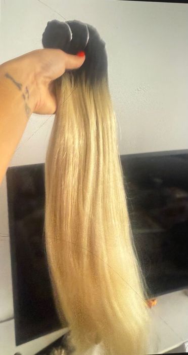 Vând extensii clip on păr natural Oskar