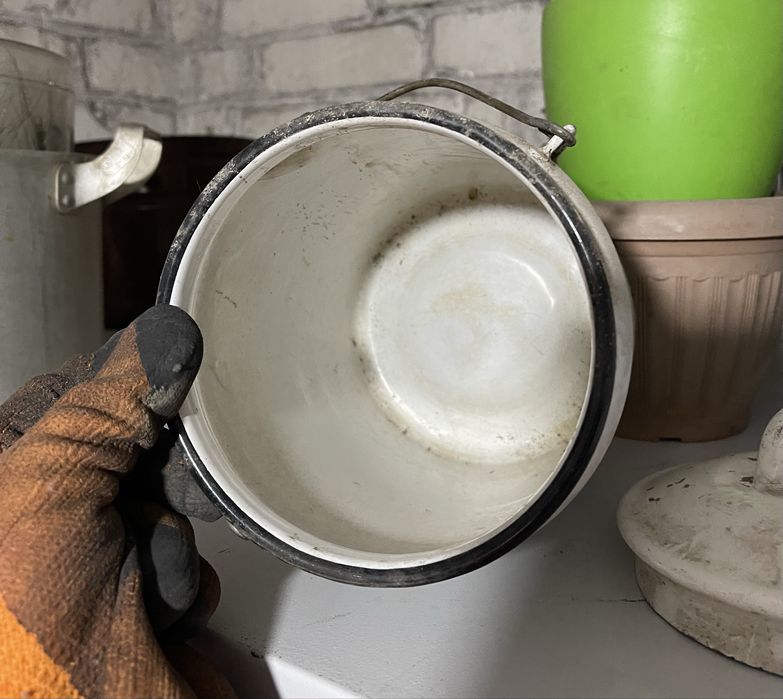 Бидон 3 литра эмалированный СССР