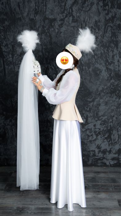 Платье и саукеле на узату