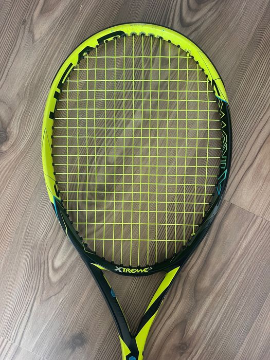 Tennis racket head extreme