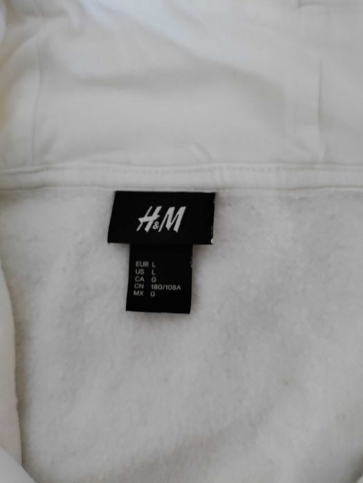 Бяла мъжка блуза