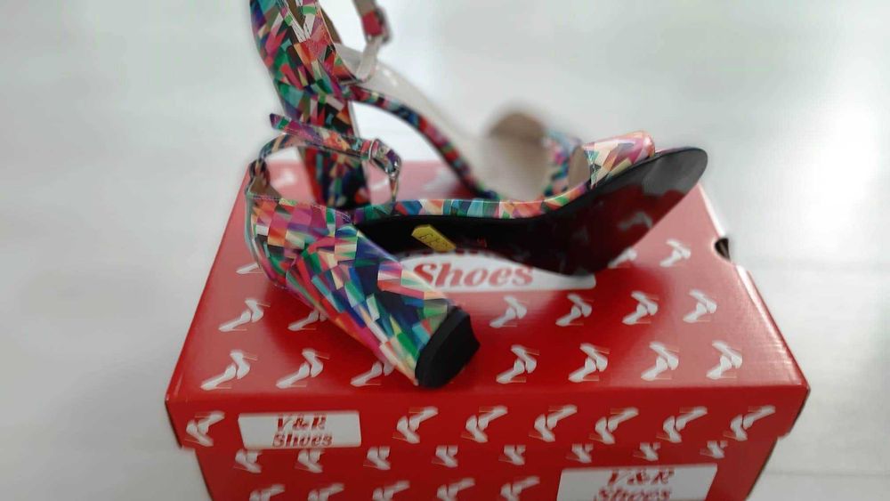 Bratex-Sandale piele naturala 37,NOI, Dama, ambalaj original