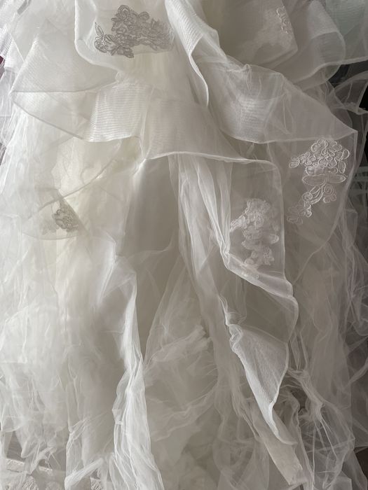 шикарное свадебное платье