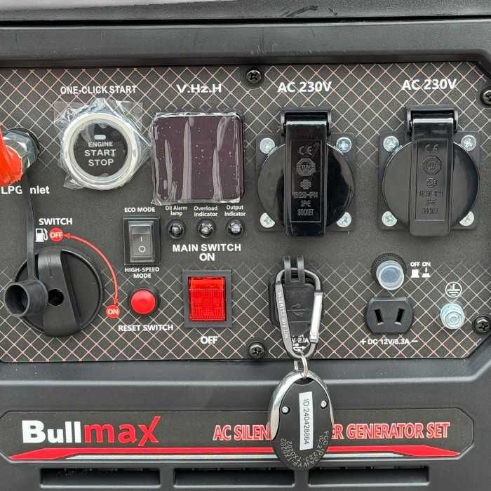 Инверторен обезшумен агрегат за ток 6500i LPG,6.4kW, 5.4kW Бензин, Газ