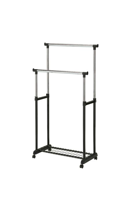 Suport dublu umerase,reglabil,Metal, 84x43x168 cm,Nou!