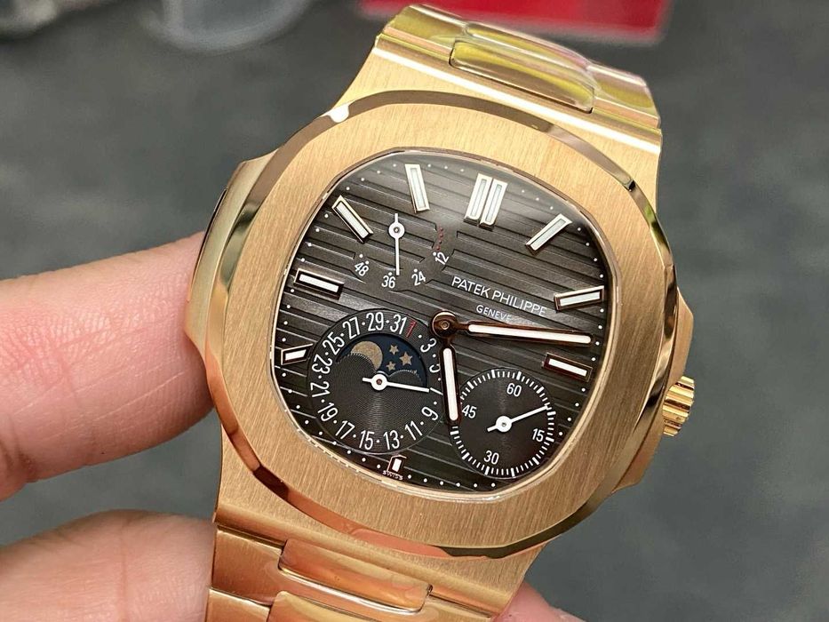 patek philippe nautilus v3 power gold