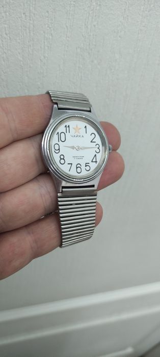 Часы Чайка в хорошем состоянии