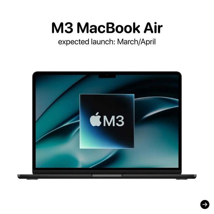 Новые! Apple MacBook Air 13" M3 16GB, 512GB Silver (MXCT3)