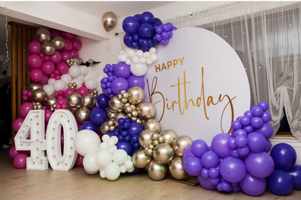 Arcada baloane botez