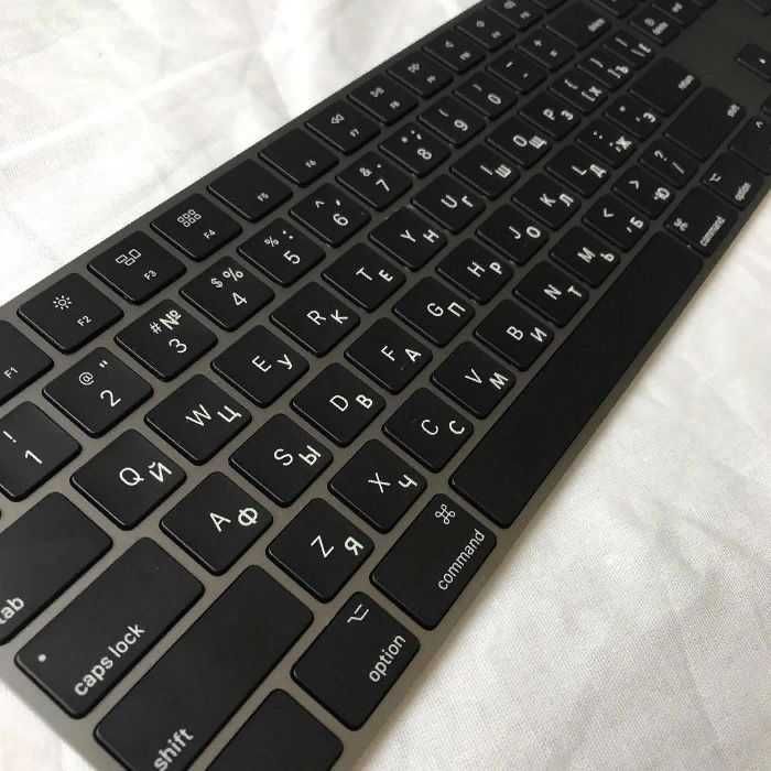 Профессиональная лазерная гравировка клавиатур. Быстрая русификация