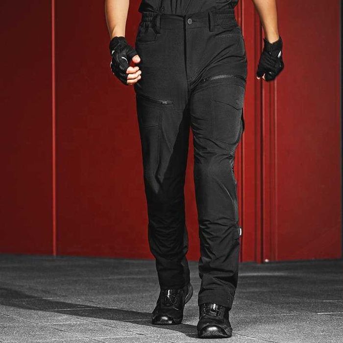 Pantaloni Moto Motowolf cu Protecții Level 1 și Material Elastic