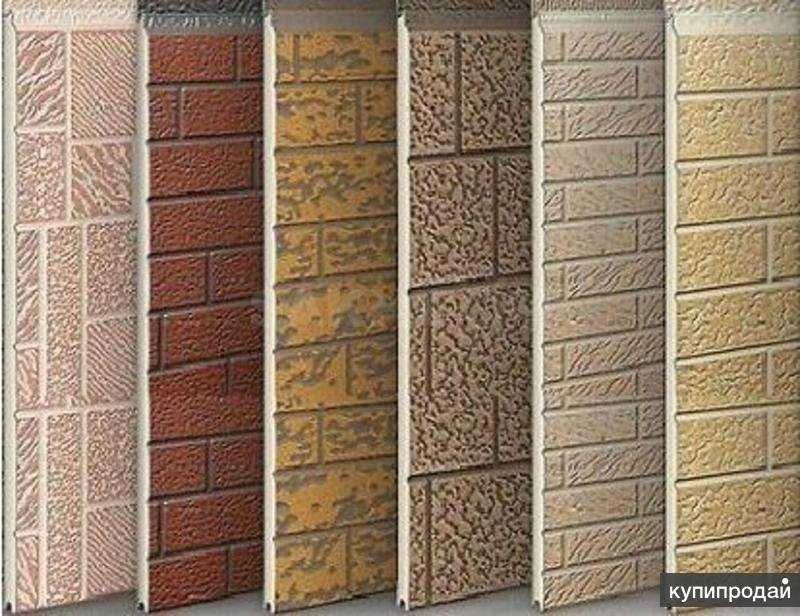 Фасадные панели с пенополиуретановым утеплителем