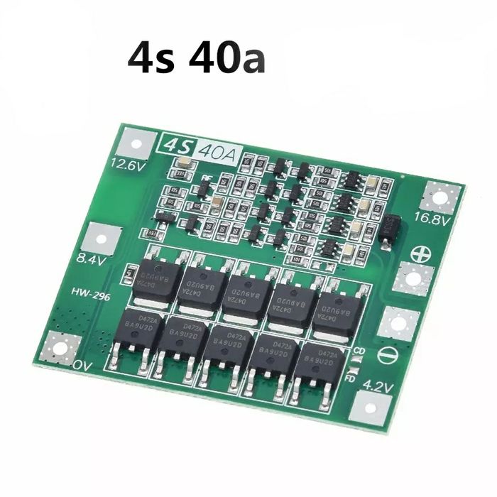 BMS 3 sau 4 celule 40amperi