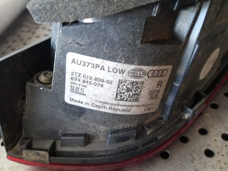Stop tripla lampa dreapta led haion audi a3 8p sportback 8v4945076