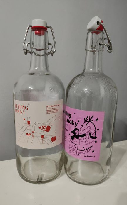 Бутылки бугельные