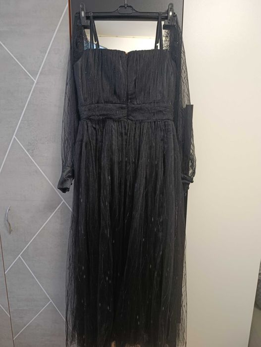 Rochie ocazie lunga,neagra!