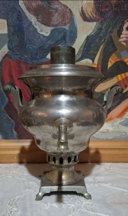 Самовары сувенир и угольный 1 литр