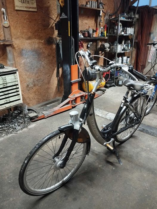 Bicicleta cu motor electrica