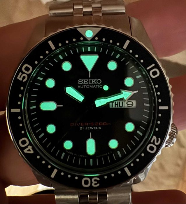 Seiko SKX007J2 Diver 200 m Automatic 7S26 41 mm MADE IN JAPAN