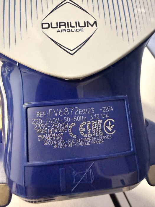 Fier de călcat smart Tefal nou cu reglaj automat a temperaturei