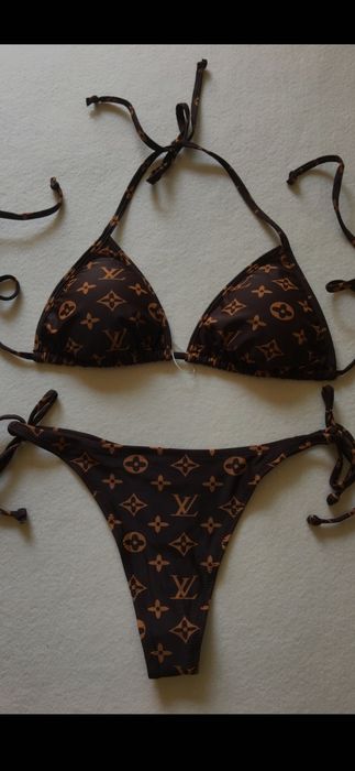 Costum de baie chilot tanga Gucci, Fend*, Burberry, Louis Vuitton