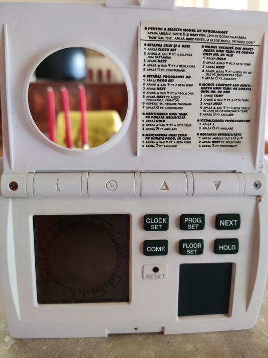 Termostat de ambient centrala pe gaz