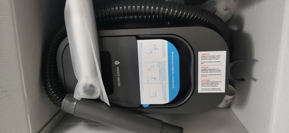 Aspirator profesional cu abur Ryer - injectie-extractie cu abur