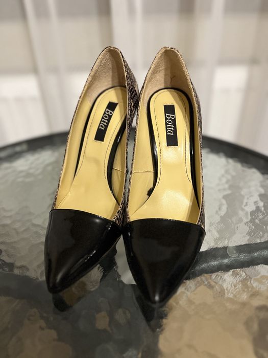 Pantofi piele naturală-BOTTA