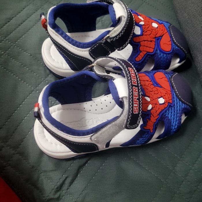 Sandale Baieti cu Spiderman