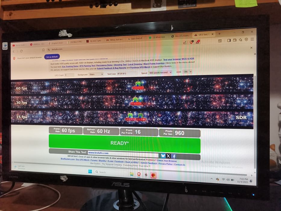 Monitor Asus 27 inch gaming in stare foarte buna