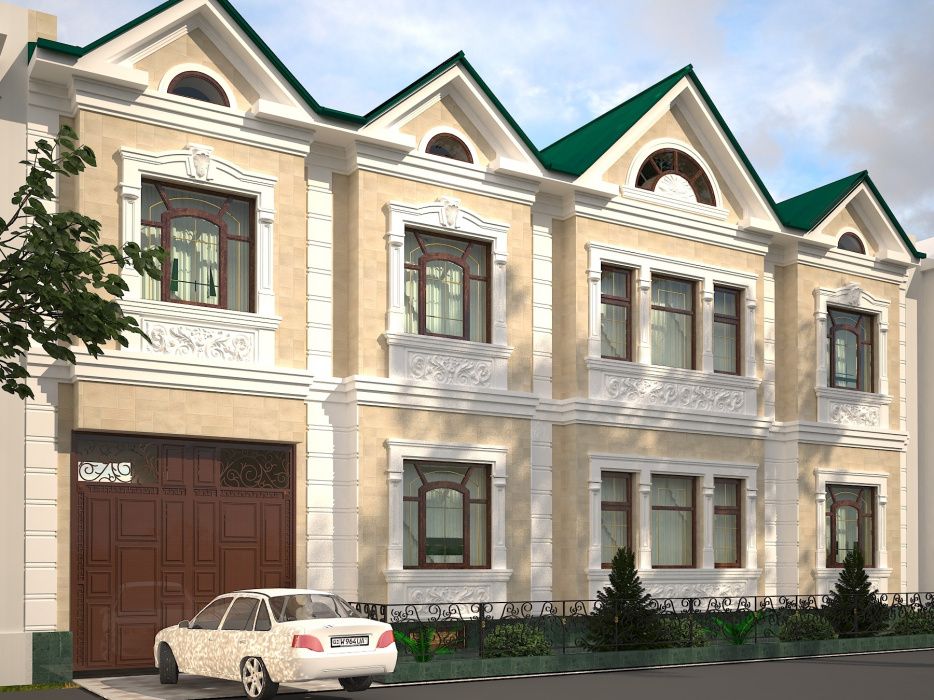 Архитектурное проектирование жилих домов.