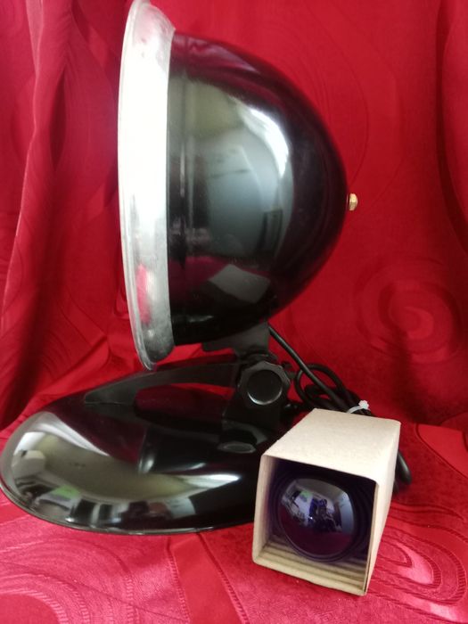 Синяя лампа настольная ( большая  СССР )