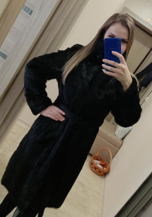 Шуба - стриженная нутрия, р - 46