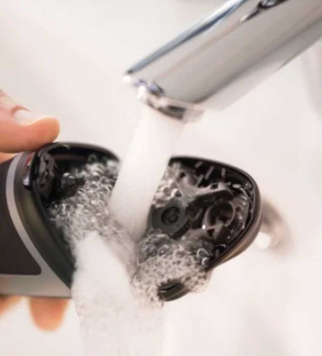 Самобръсначка Rosberg, Акумулаторна, Черна