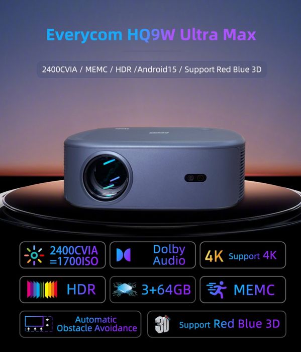 Проектор Everycom HQ9 Ultra max