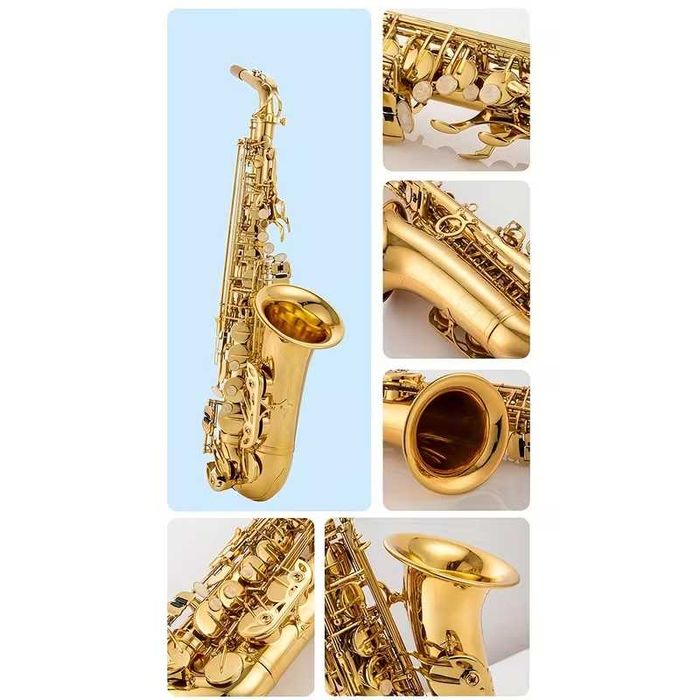 Алто Саксофон – Пълен Комплект за Начинаещи до Професионалисти