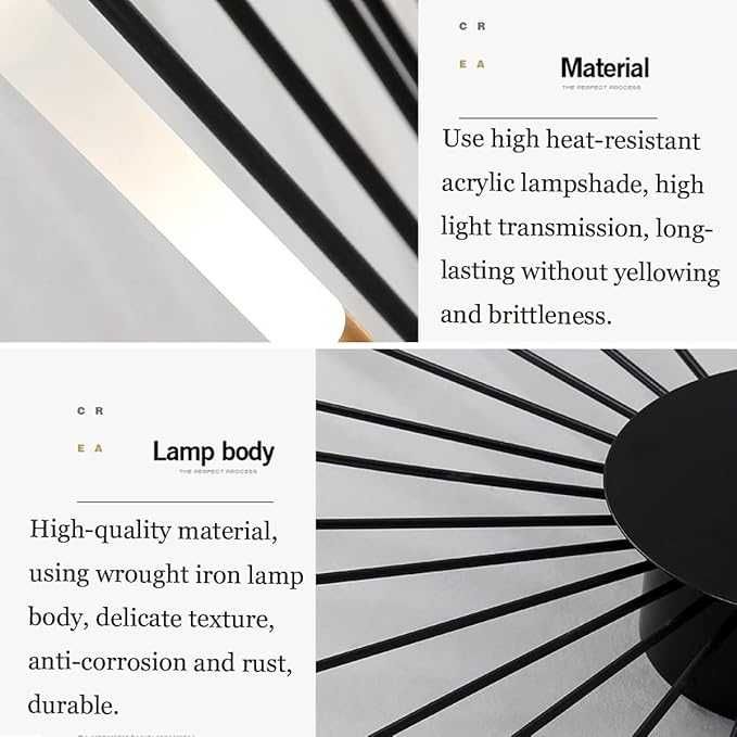 Лед led Лампа Модерен дизайн на фойерверки полилей