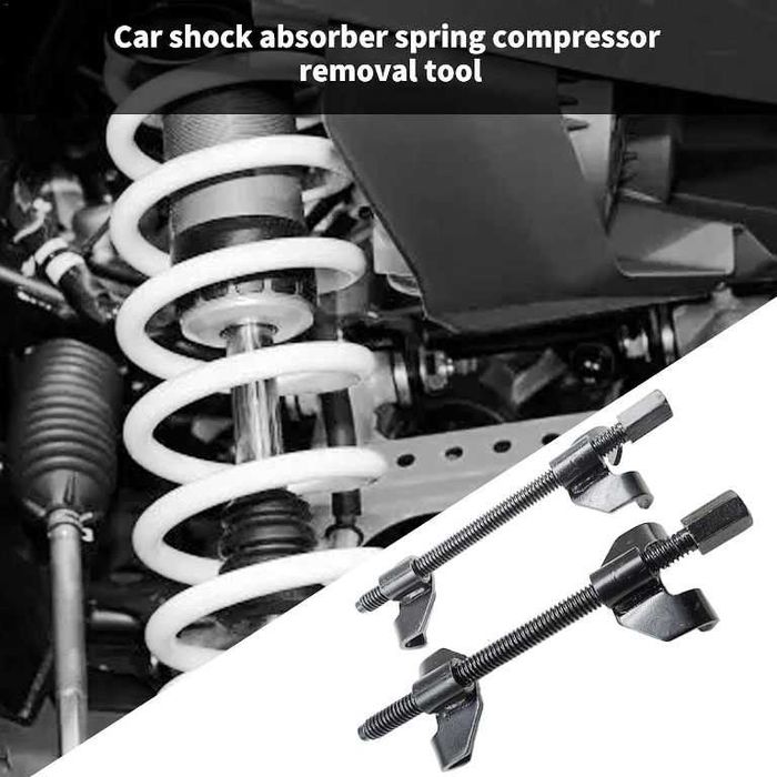 Комплект скоби за пружини на амортисьори - 380 мм, 2 броя.