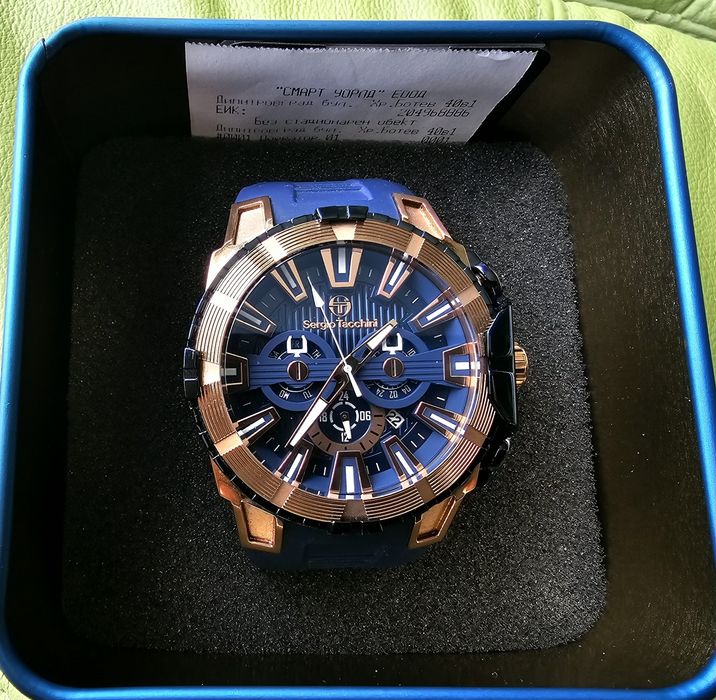 Оригинални мъжки часовници Sergio Tacchini неразличими от нови